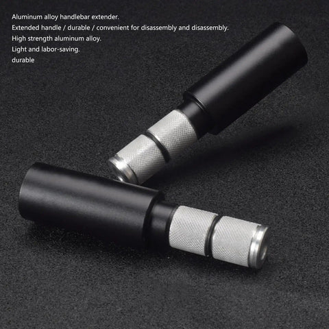 1 Pair Adjustable Bike Handlebar Extension Made From Aluminum Alloy Extend Your Bar For Extra Comfort And Stability While Riding