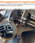 Close-up of Beefed Up Aluminum Windshield Motor Gear Front End Replacement For Challenger Chieftain And Roadmaster With Electric Windshield