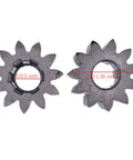 Two Pack Steering Pinion Gear GX20053 For John Deere Lawn Tractors And Mowers Compatible With D100 D110 D160 D170 LA Series