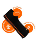 Wrist And Forearm Compression Sleeve For Carpal Tunnel And Joint Pain Relief Two Pack Small Adjustable Support Brace with Breathable Features