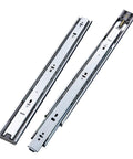 14 Inch Soft Close Cabinet Drawer Slides Beefy Full Extension 1.2mm Stainless Steel Ball Bearing 100K Cycle 100 Lb Capacity