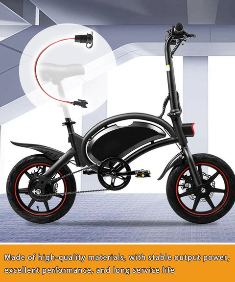 Replacement Electric Bike Charging Port 42V 5A Output for Multiple Model Ebikes Including Bolt Pro Ride On LX10 Axle 12 Inch Folding Ebike Bolt Up 14 Inch D1F D2F D3F V1 S2 Kugoo Kirin B1 Pro