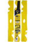 Heavy-Duty 50-Inch Ultima Xtreme Blade Set For Zero-Turn Mowers With Mulching And Bagging Power, OEM 490-110-C204