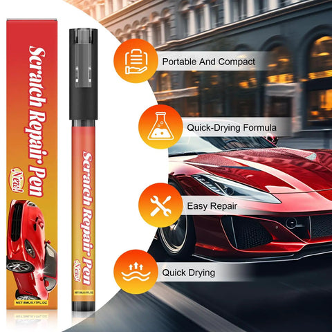Weatherproof Car Scratch Removal Pen Kit With Fine Tip Brush For Precise Touch Ups Easy Auto Paint Repair For All Car Colors