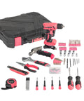 148 Piece Pro Grade Home Repair Tool Set With Durable Storage Case For Easy DIY Projects Portable Hand Tools Kit Visible