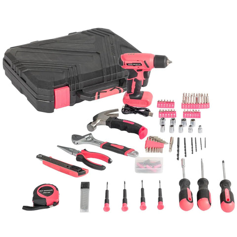 148 Piece Pro Grade Home Repair Tool Set With Durable Storage Case For Easy DIY Projects Portable Hand Tools Kit Visible