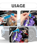 Step-by-step usage of Top Tier Five Piece Brake Bleeder Kit With Vacuum Pump Connectors for fluid changes.