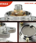 Close-up of Rear Wheel Bearing Hub Assembly Set 2 Pack For Kia Optima 2006 2007 2008 And Magentis 2006 2007 2008 2009 2010 5 Lug Non ABS Brakes
