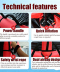 Technical features of Inflatable Wingfoil Board With Lightweight Wind Wing Hydrofoil And Handheld Sail Observation Window