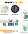 Water Inlet Valve DC97-15459H Go-To Replacement For Samsung Washers Four Solenoid Coils AP5621731 product details