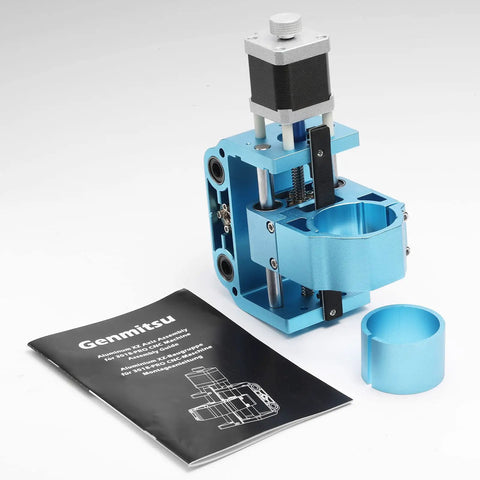 Beefed-Up Aluminum Z Axis Spindle Motor Mount For 3018 CNC Machines, 300-500W Spindle Holder, 52mm Diameter with manual guide