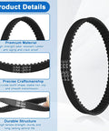 Close-up of timing belt replacement for leaf blower vacuum fits DCBL770B DCBL770X1 DCBL790B DCBL790H1 DCBL790M1 DWBL700