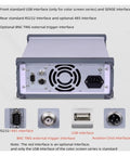 Six Digit Display Lab Grade Adjustable DC Power Supply 60V 5A For Mobile Phone Repair With RS232 RS485 USB Output rear ports