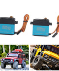Top Shelf Two Pack 35K Coreless Digital Servo Featuring Rock Solid Full Metal Gears And Waterproof Seals For 1/8 1/10 Scale RC Car