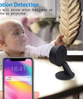 1080P Home Security Camera Kit, 2 Pack With Free SD Cards, Motion Detection, camera monitoring baby with smartphone