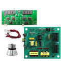 Beefy 180W Ultrasonic Cleaner PCB Driver Board Kit with 40KHz Transducer for precise PCB cleaning and degreasing in 220V-240V setup