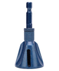 Heavy Duty Helical Chamfer Tool With 1/4 Inch Hex Shank And Solid Tungsten Steel Build for fast deburring and edge beveling.