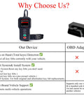 Comparison of RAM DIY Key Fob Replacement tool features with other OBD adapters.