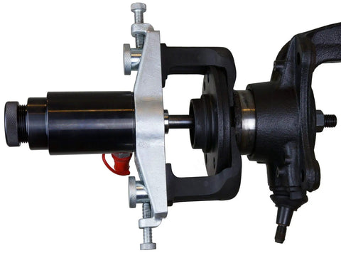Universal Compact Wheel Bearing Removal And Installation Tool Set For Attaching And Extracting Bearings With Or Without Circlip displayed