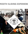 2 Pack Bearing Pulley Wheel For Gym Gear And Home Workout Pro Grade Equipment Durable Round Pulleys For Cable Machines And Sliding Door Rollers Easy To Install Quickly in gym cable machine
