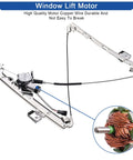Front Passenger Side Power Window Regulator And Motor Assembly 741-645 for 2000-2006 Chevy Silverado Tahoe Suburban GMC Trucks