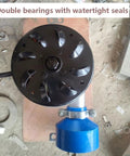 Top view of a 3000W Micro Hydroelectric Generator For Home And Off Grid Camping 220V Water Turbine Power Generator High Output Hydropower System