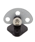 12 Pack 3 Point Gate Connector Insulators For Electric Fences End And Corner Gate Mounts Galvanized Steel With 10mm Holes Insulated Base