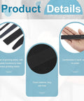 60 Piece Sanding Sticks Set For Plastic And Wood Models With 30 Polishing Sticks and 30 Sanding Twigs in use and detail view