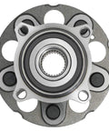 Front view of rear wheel hub bearing assemblies with ABS for Honda CR-V 2007-2011 and Acura RDX 2007-2012 2016-2018; ISO certified.