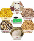 SicwEDIM Automatic Seed Counter With LED Display Microcomputer Control Adjustable Speed, counting grains like corn and rice.