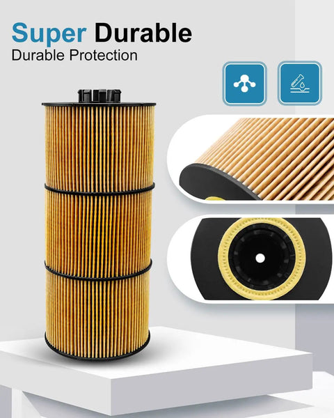 Oil Filter 6 Pack Fits Freightliner Cascadia 114SD 122SD And Western Star 4700SB 4700SF 4900FA 2009 To 2020 product image