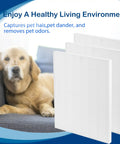 Size 21 Replacement Filter A 4 Fits 115115 Series Easy Install Durable Cartridge with dog for home air purification
