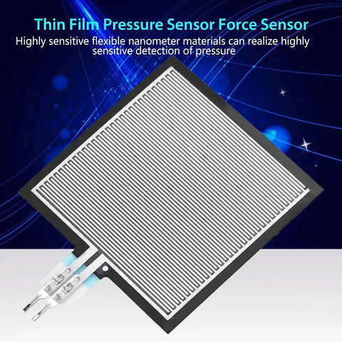 Flexible Thin Film Pressure Sensor Pad With Force Sensing Resistor RP S40 ST For Smart Car Seats In High End Auto Interiors Ultra Low Power Ultra Fast Response High Stability Film Substrate, 5x4 cm