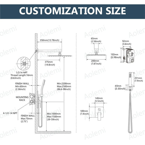 Top Shelf Matte Black Shower Faucet Kit Featuring A Nifty 8 Inch Rainfall Head And Handy Handheld Sprayer Crafted From Heavy Duty Stainless Steel And Solid Brass For Rugged Bathroom Upgrades Built Tough For Stress Free Daily Washes