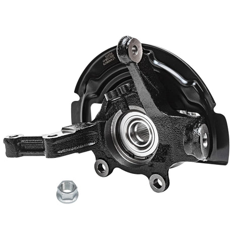 2 Front Steering Knuckles With Wheel Hub Bearings Assembly For 2002 2003 2004 2005 2006 Nissan Altima 2.5L Do It Yourself Front End Replacement Kit