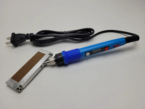 Pro Grade Shop Ready Belt Welding Kit With PTFE Coated Heat Wand Tip Soften Urethane Belt Ends Press And Bond With Durable Clamp