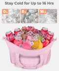 Crush The Summer Heat With This Snazzy Puffer Cooler Bag Stowing 35 Frosty Drinks Inside An Insulated Soft Travel Duffel