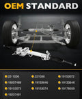 Diagram of Chevy Silverado 1500 And GMC Sierra 1500 Power Steering Rack And Pinion Assembly For 2007 2013 Models