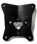 Radius Rod Plate For Polaris RZR PRO XP 2020 2021 2022 2023 Off Road Upgrade Bolt On Mount That Keeps Alignment Tight And Feels Rock Solid For RZR PRO XP 4 Models, black metal plate