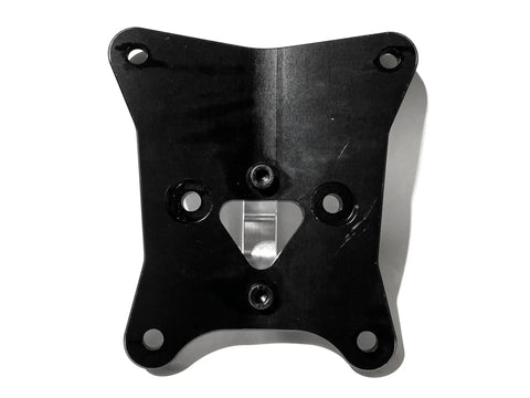 Radius Rod Plate For Polaris RZR PRO XP 2020 2021 2022 2023 Off Road Upgrade Bolt On Mount That Keeps Alignment Tight And Feels Rock Solid For RZR PRO XP 4 Models, black metal plate