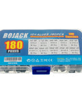 Plastic case of Ten Value SMD Aluminum Electrolytic Capacitors Kit, 180 Pieces, 1uF To 1000uF, 16V To 50V, Tolerance 20 Percent