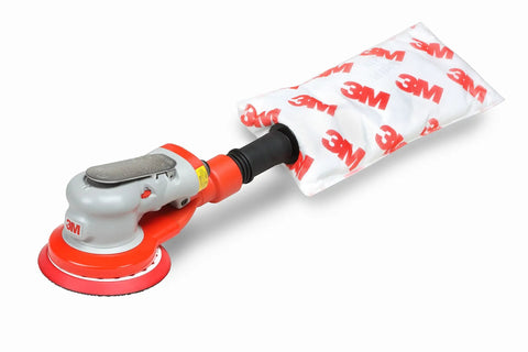 Orbital sander with Extra Large Vacuum Sander Filter Bag for Orbital and Random Orbital Sanders Superior Dust Capture