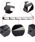 Universal 5 Panel Golf Cart Rear View Mirror With Wide Angle Viewing And Blind Spot Wink Mirror, detail close-ups of mounting brackets