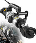 Heavy Duty Portable Electric Hydraulic Rebar Bender Pliers For Steel Bar Bending And Shearing Cuts Up To One Inch showcased.