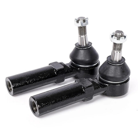 2Pc Front Outer Tie Rod Ends Replacement Set Fits Chevrolet Impala Buick Century Monte Carlo Pontiac Grand Prix And Chevy Impala Limited 1997 2016 Models Durable Heavy Duty Steering Upgrade, black steel pair