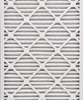 Front view of 16x30x1 Pleated MERV 13 Air Filter 6 Pack For Home HVAC Systems Actual Size 15.75x29.75x0.75 Fits Most Furnaces And AC Units