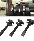 Heavy Duty Rear Axle Bearing Puller Kit With Tough Steel Construction And Swivel Connector Handles For Easy Maneuverability In Tight Spots Making Removal A Breeze For Professionals And DIYers Seeking Quality Garage Tools Every Single Day, 3 sizes
