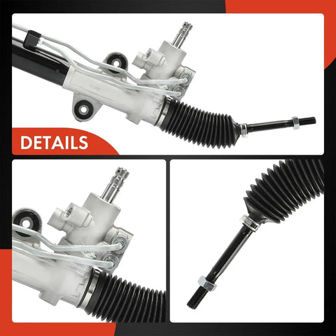 Close-up details of Hydraulic Power Steering Rack And Pinion For Honda Pilot 2003 2004 2005 2006 2007 2008 Left Hand Drive