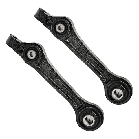 12 Piece Front Upper Control Arm Suspension Kit For 2011-2014 Chrysler 300 RWD, 2011-2014 Dodge Challenger RWD, And 2011-2014 Dodge Charger RWD, Includes Left And Right Upper Arms With Ball Joints, Ready For Install, black steel control arms with ball joints