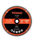 10 Inch 120-Tooth Miter Saw Blade With 1 Inch Arbor Pro Grade Ultra Fine Finish For Woodworking, Ideal for multiple saws